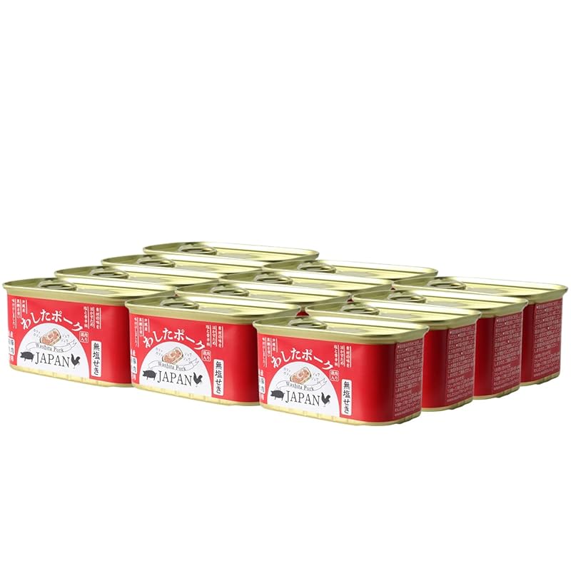 無塩せき ポークランチョンミート 缶詰 15缶セット 無塩せきポークランチョンミート缶 3個セット肉缶詰備蓄スパム