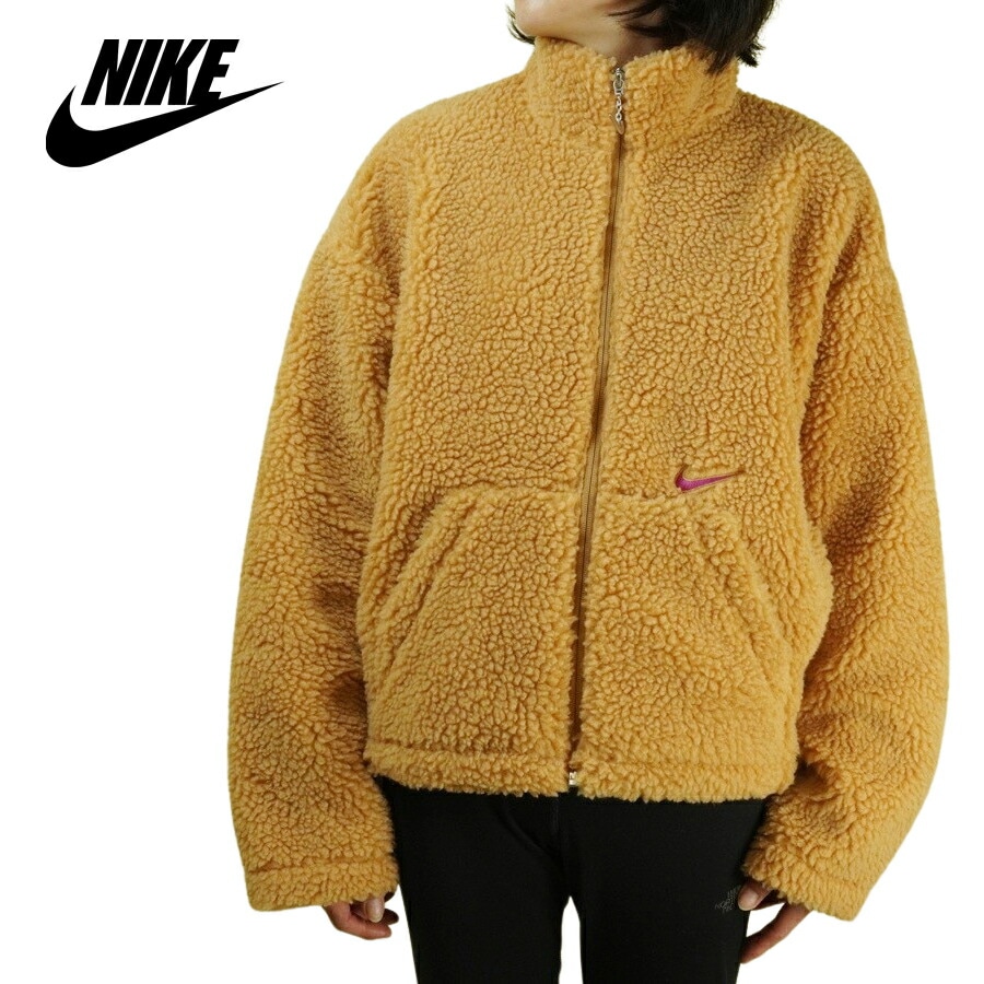ナイキ NIKEレディース ジャケットWOMENS SPORTSWEAR SWOOSH SHERPA JACKETウィメンズ スポーツウェア スウォッシュ シェルパジャ