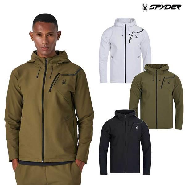 【】男性トレーニング起毛ウーブンジップアップSPJWCNFT207M