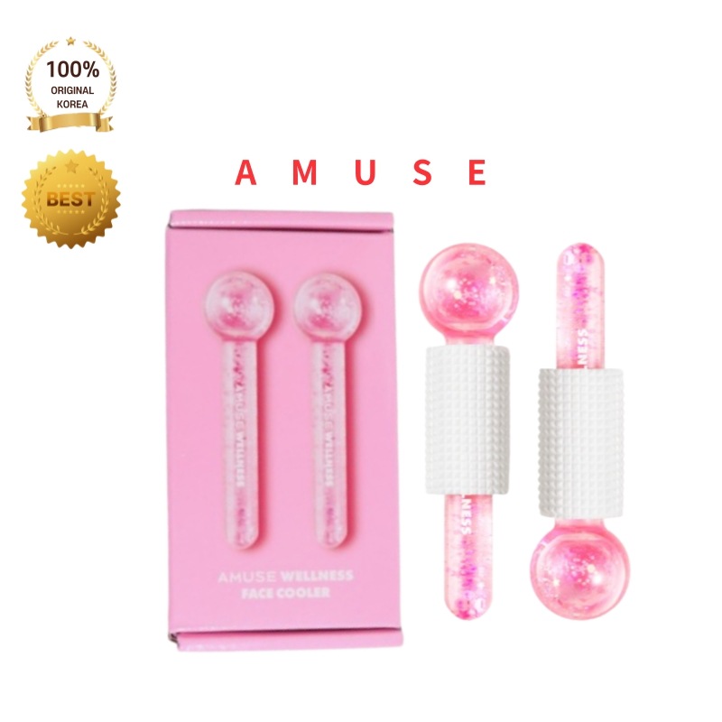 ウェルネスフェイスクーラー肌の熱を和らげるクーリングマッサージ機器ピンクの癒しとリフレッシュ効果でセルフヒーリングケア