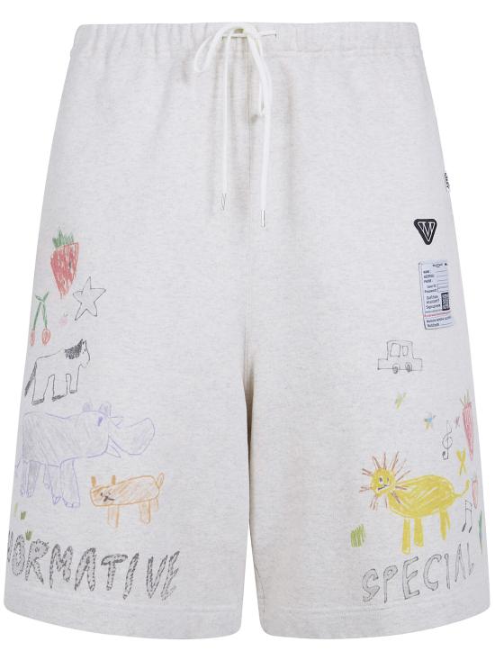 MAISON MIHARA YASUHIRO Men Shorts J16SP773 WHITE