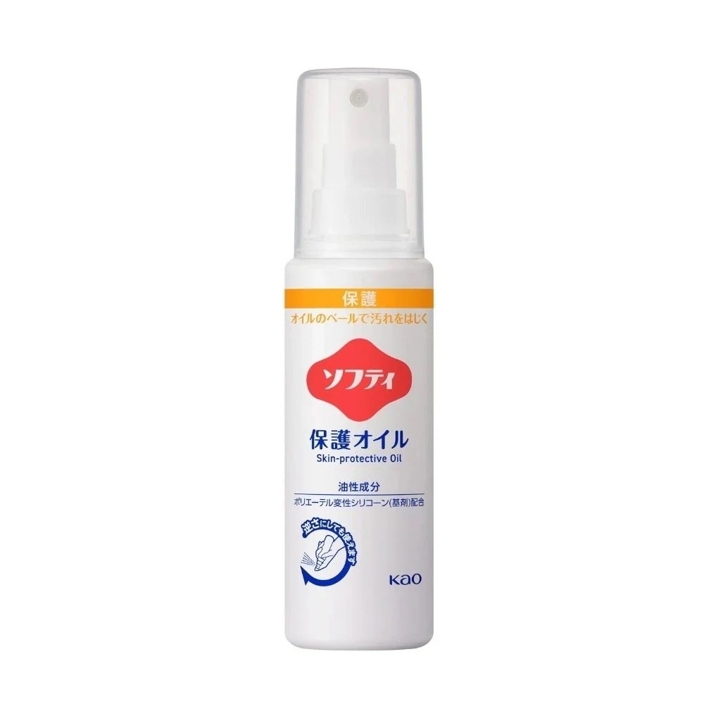 花王　ソフティ　保護オイル　業務用　90mL×18本入【取り寄せ商品・即納不可・代引き不可・返品不可】