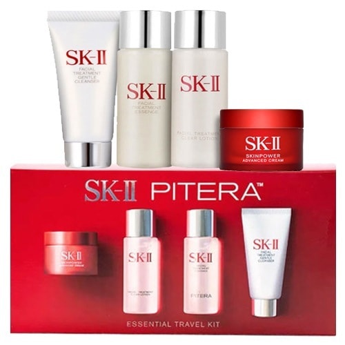 SK-II スターター スキンケアトライアル キット (エッセンス+ローション+クレンザー +スキンパワークリーム)