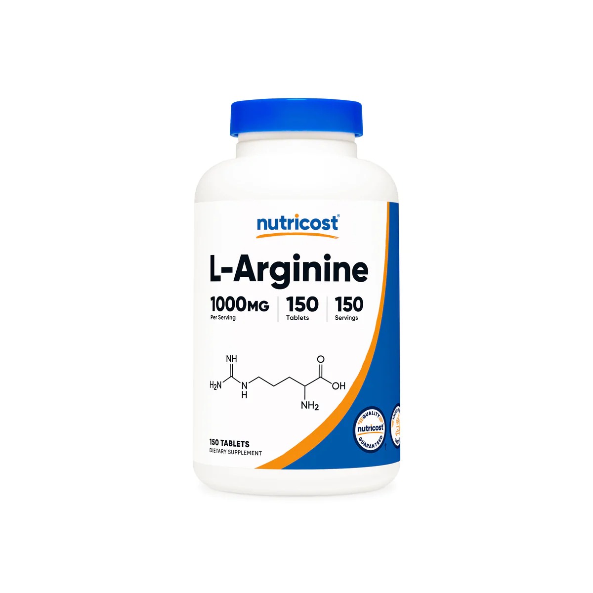 [USA] Nutricost ニュートリコスト L-Arginine Tablets (1000 MG) (150 TAB)