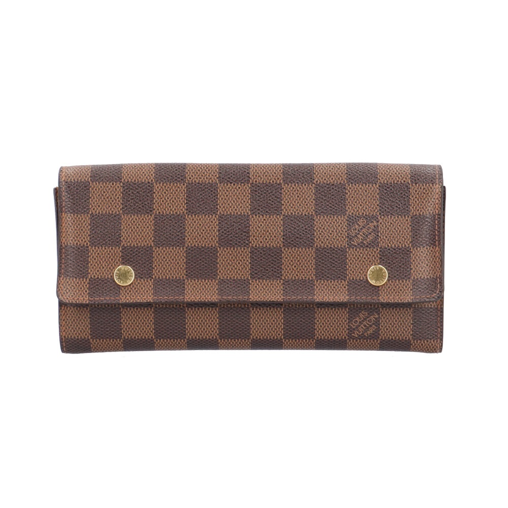 ルイヴィトン ポルトフォイユ ロン モデュラブル ダミエ 長財布 ダミエキャンバス N63093 LOUIS VUITTON 中古