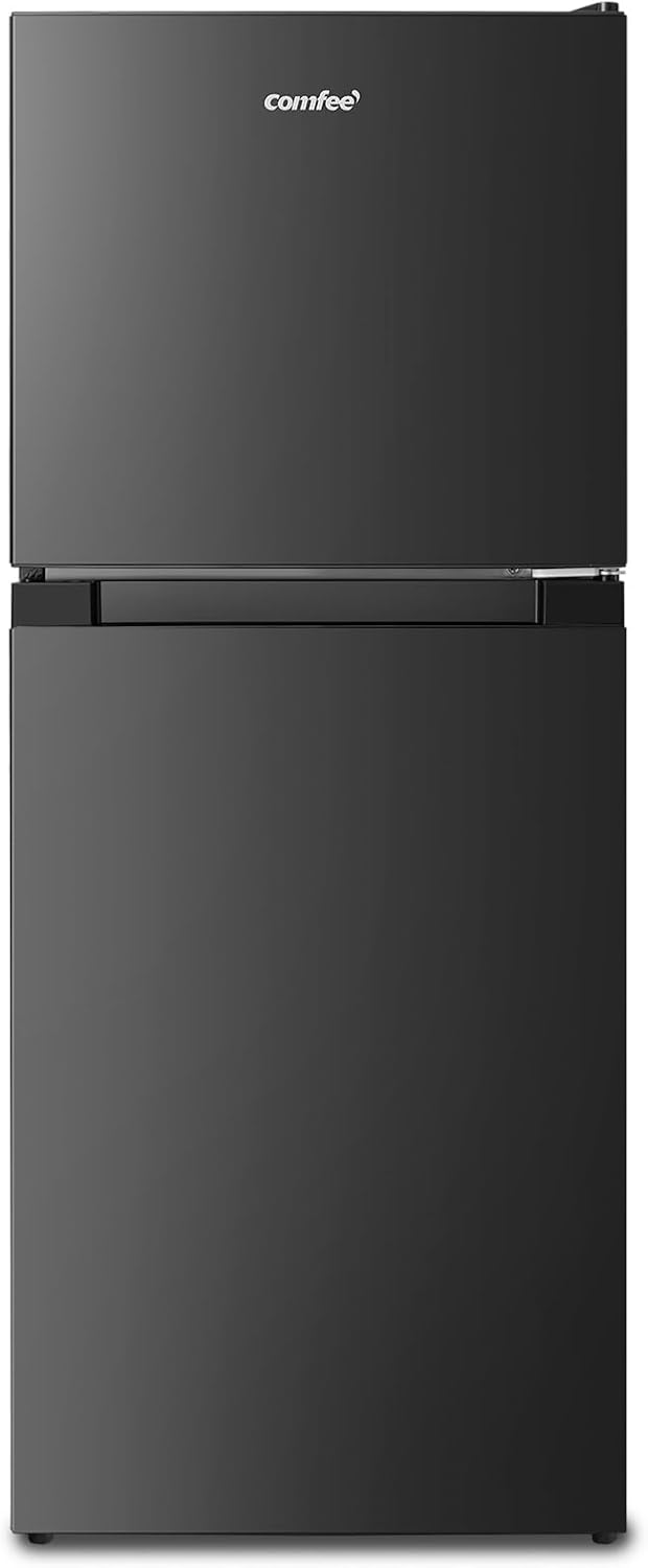 冷蔵庫 132L 幅47cm 右開 ブラック 2ドア スリム 小型 コンパクト 一人暮らし RCT128BL1JP(E) 2024モデル