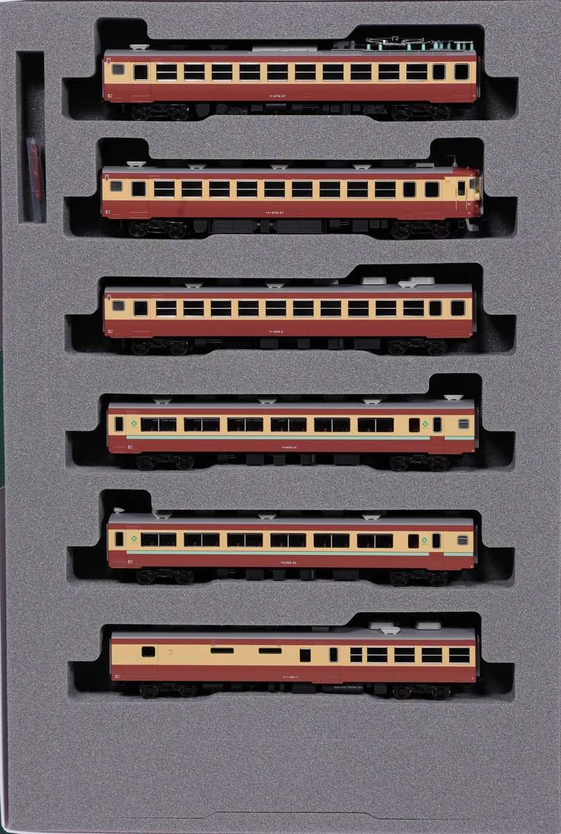 カトー (N) 10-1635 475系 急行「立山・ゆのくに」 6両増結セット カトー10-1635 475ケイ タテヤマユノクニ 6R ゾウケツ