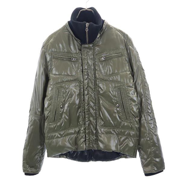 中綿ジャケット 44 カーキグリーン メンズ