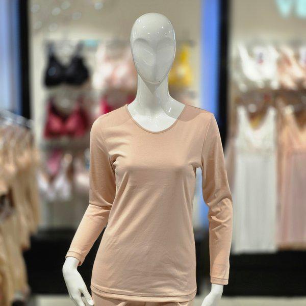 スーピマ綿100％女性用長袖インナーウェア（vlg5064c）_s