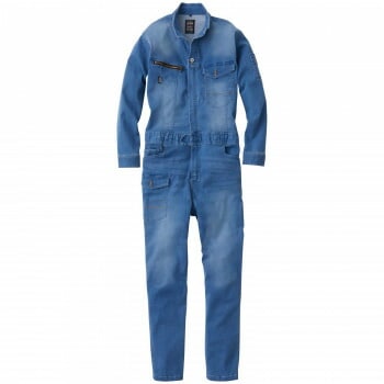 桑和 2082-20 ツナギ 3Lサイズ ライトインディゴ（556） N.BW