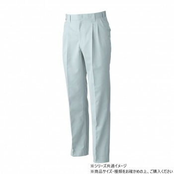 桑和 4119 ツータックスラックス 120サイズ シルバーグレー（22）