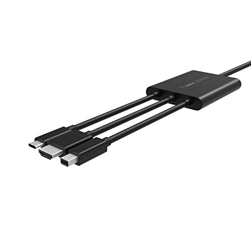 マルチポート変換ケーブル 会議室ディスプレイ変換 Multiport to HDMI Digital AV アダプタ(USB