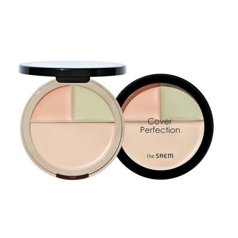 [デュアルブラシ贈呈企画] カバー パーフェクション トリプル ファンデーション 3colors