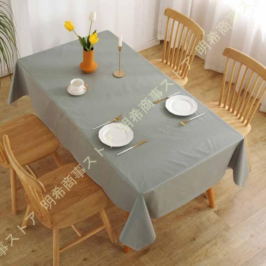 ビニール テーブルクロス 撥水 おしゃれ PVC製 無地 テーブルカバー デスクマット 北欧 家庭用 業務用 テーブルマット 汚れ防止 耐久 耐熱 防水 防油 5,361円