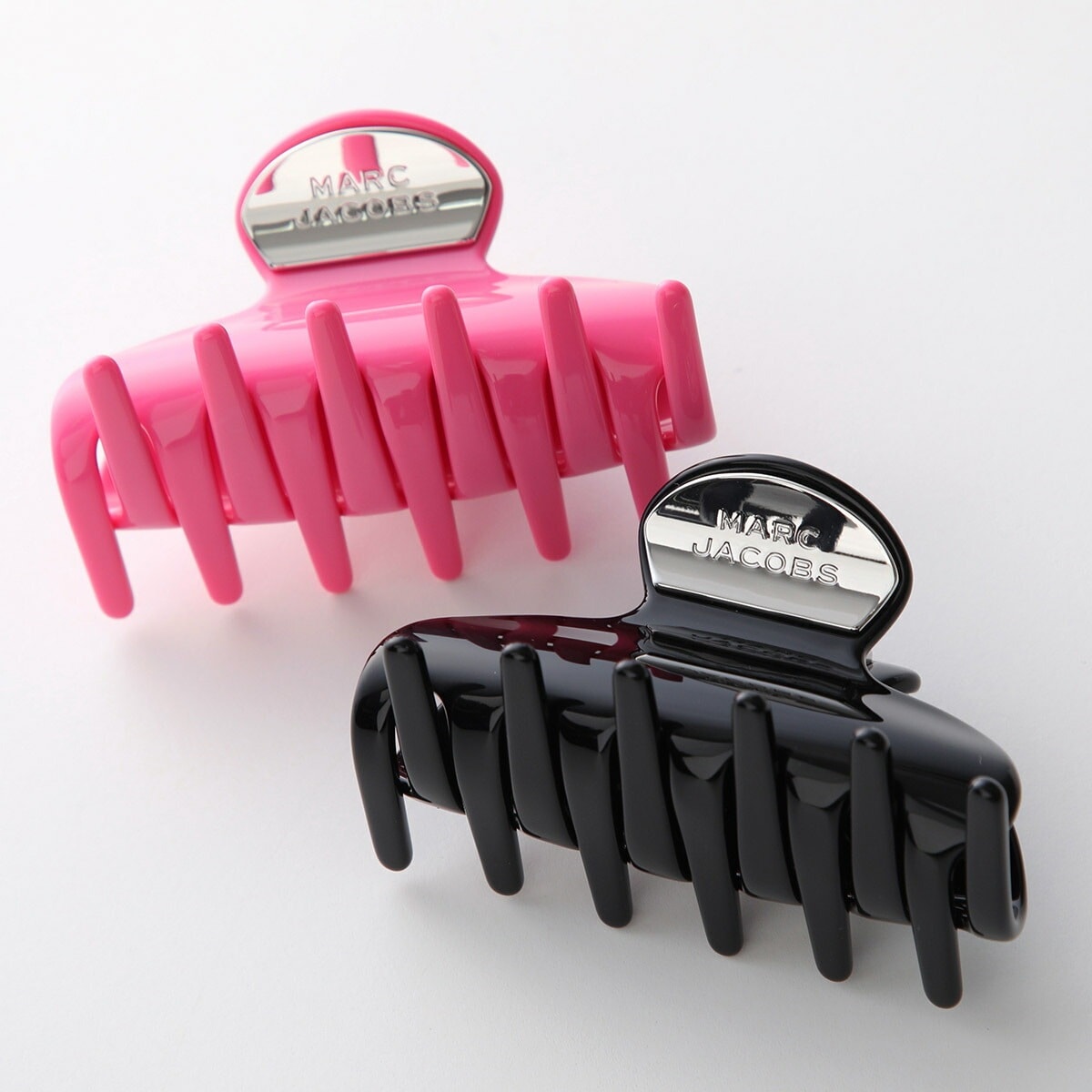 MARC JACOBS マークジェイコブス ヘアクリップ ザ グラム クロー クリップ 2P5JHR001J59 ヘアアクセサリー 髪留め メタルロゴ カラー2色