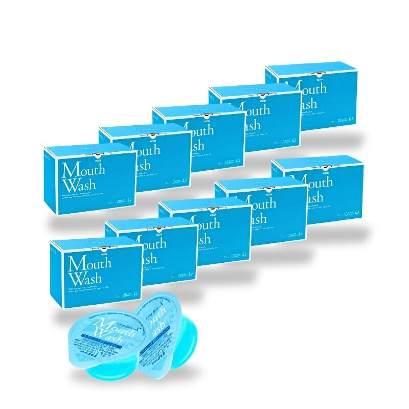 薬用 マウスウォッシュ ロングスピンX 1000個セット 使い切りタイプ 個包装 携帯に便利 医薬部外品 オキナ