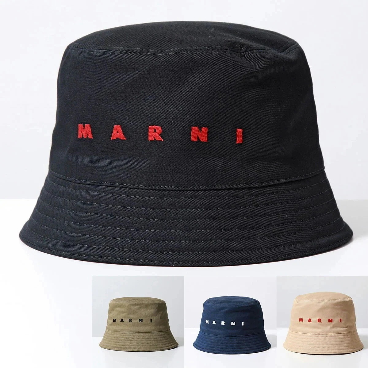 MARNI マルニ バケットハット CLZC0110S0 UTC311 メンズ コットン ロゴ刺繍 帽子 カラー4色】 22,224円