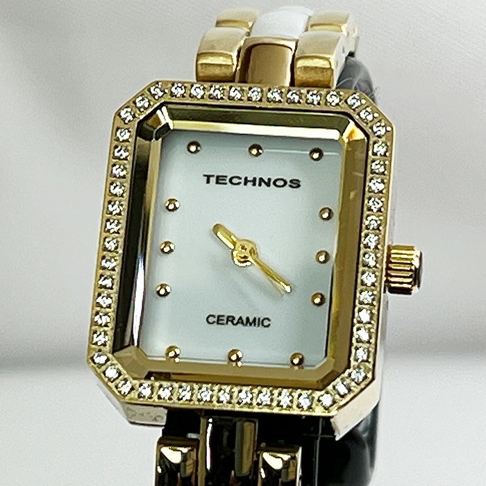 テクノス 腕時計 レデイスウォッチ TECHNOS T9831TG セラミック ラッピング無料 手書きのメッセージカード あす楽対応