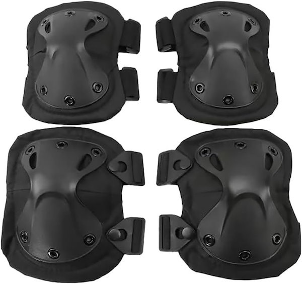 Qoo10] サバゲー 膝当て 膝パッド 肘当て プロ