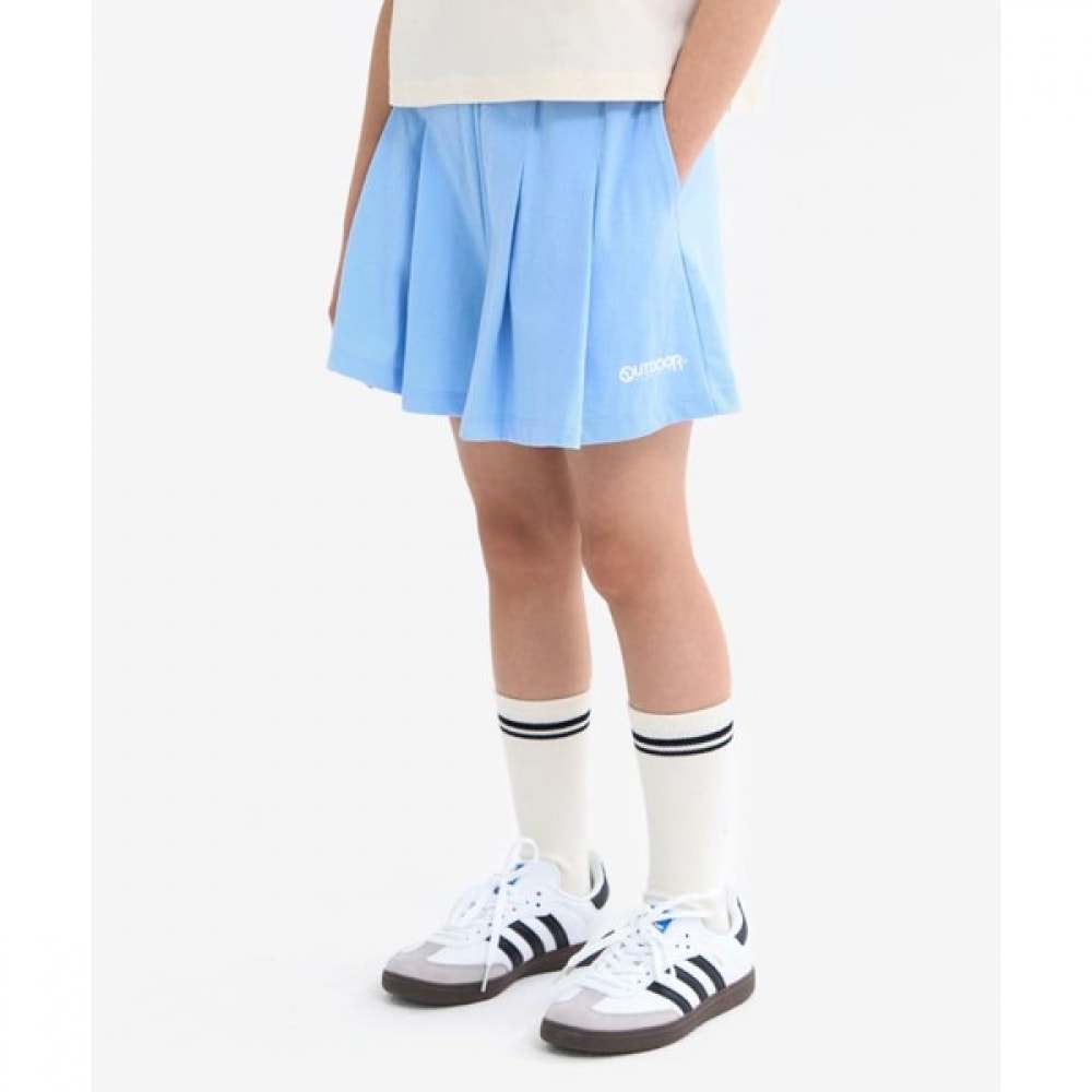 [アウトドア用品キッズ] シングルキュロットパンツ (スカイブルー) OD252BHP73_SBL