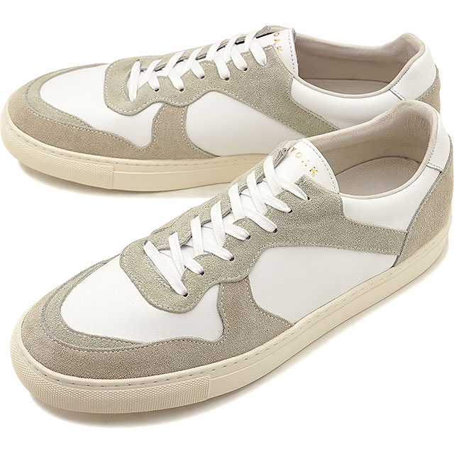 メンズ ユリス レザースニーカー 日本製 靴 ホワイト 正規取扱店