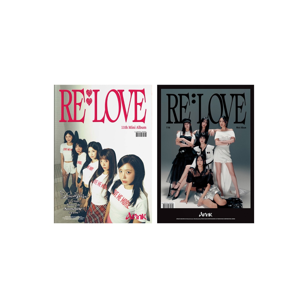 APINK - RE : LOVE / PHOTOBOOK VER / アルバム2種セット / MY / MUSE