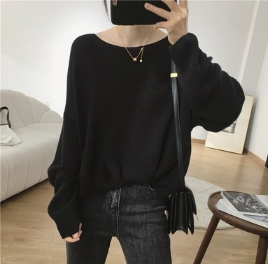 トップス ニットソー セーター サマーセーター 長袖 ニット ラウンドネック ストレート ニット かわいい 大人可愛い きれいめ シンプル 大人 上品 おしゃれ お洒落 大人女子 こなれ感 ラフ