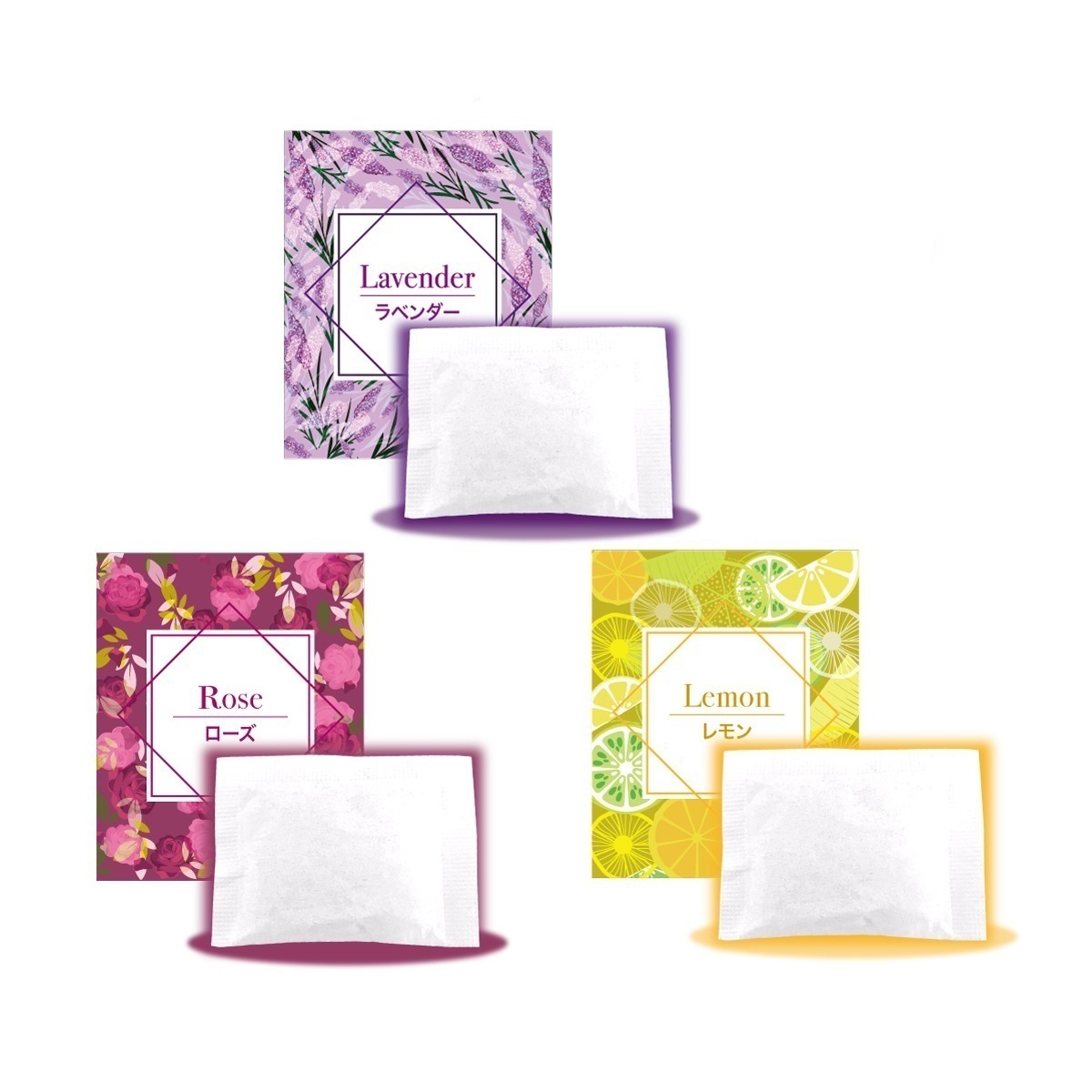 3個セットSY-105 クリーナーフレグランス 掃除機 専用商品 3種の香 ラベンダー ローズ レモン ブラウン クリーナー スティッククリーナー コードレスクリーナー