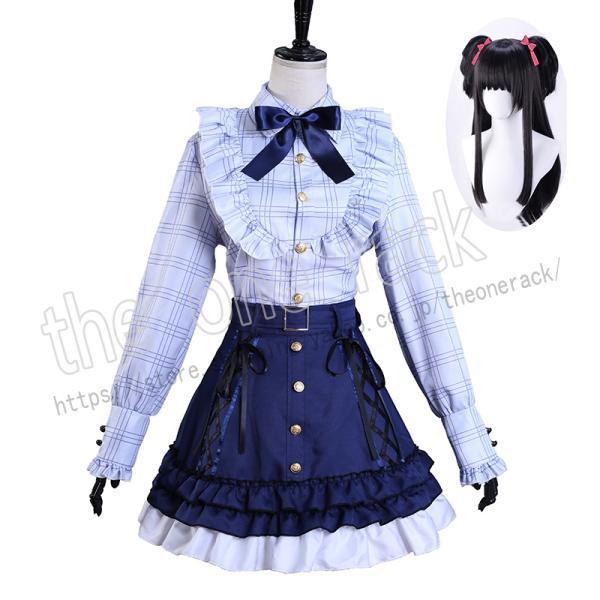 【新品開催 即納】アイドルマスター シャイニーカラーズ 黛冬優子 コスプレ衣装 cosplay イベント パーティー ハロウィン舞台服