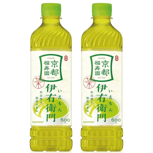 「48本」緑茶　伊右衛門　600ml　24本　2箱　サントリー　お茶