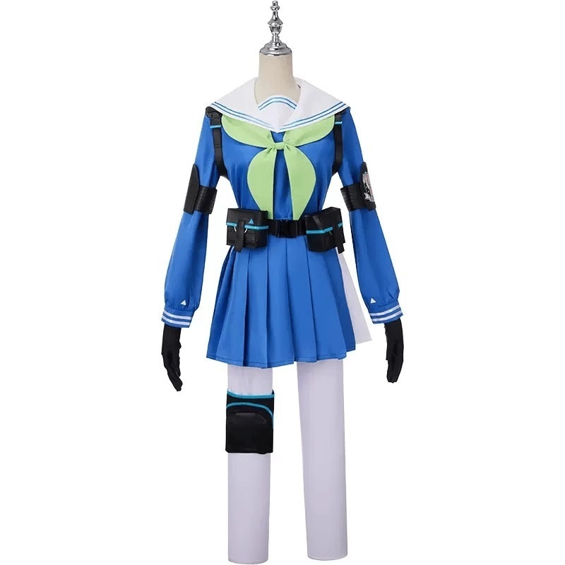 大人気 Cos アズール ファイル 霞風美遊 コスプレ衣装 アニメ アーカイブ ブルー衣装 6,369円
