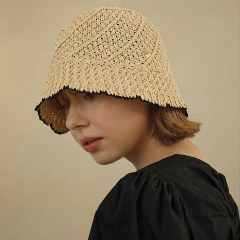 MÄRCHEN / lizz clochet bucket hat (3color)