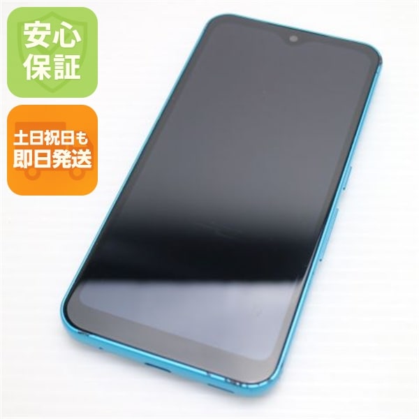 美品 arrows We A101FC ターコイズ スマホ 白ロム 本体 即日発送 土日祝発送OK 55
