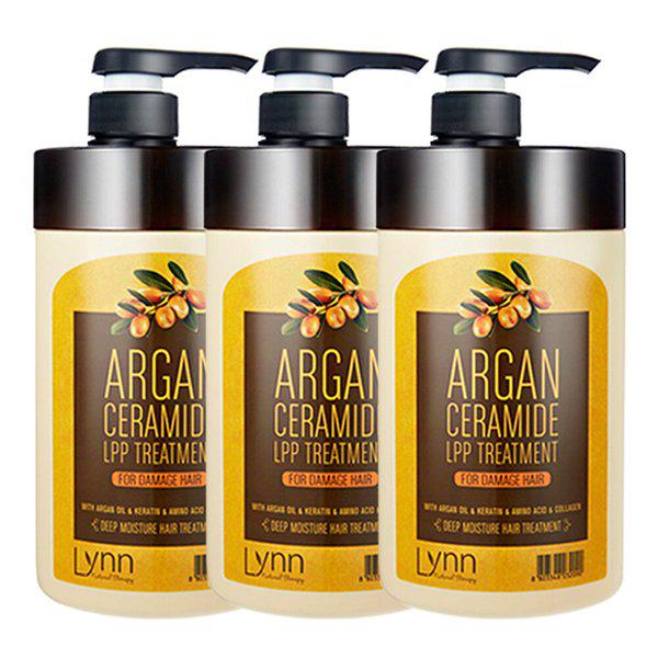 セラミドトリートメントヘアパック 1000ml 1+1+1 (合計3000ml) アルガンLPPタンパク質ダメージヘアケア