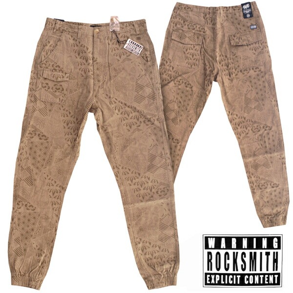 ROCK SMITH ロックスミス メンズ チノパン カーキ BLEEKER STREET CHINOS インポート ストリート ブランド スタイル HIPHOP カジュアル ファッション スケーター 8,250円