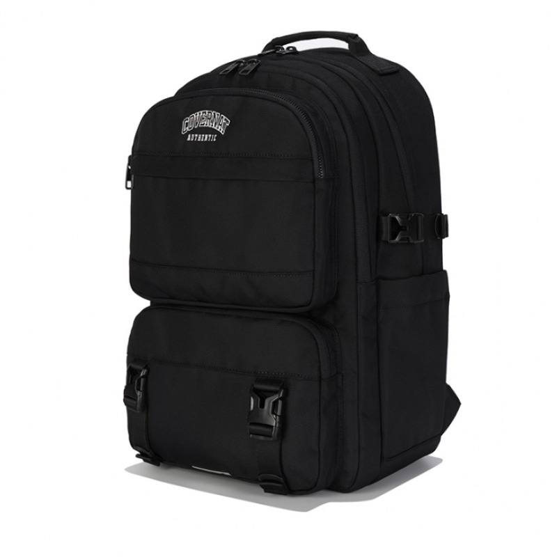 COVERNAT 마크 백팩 31L 블랙