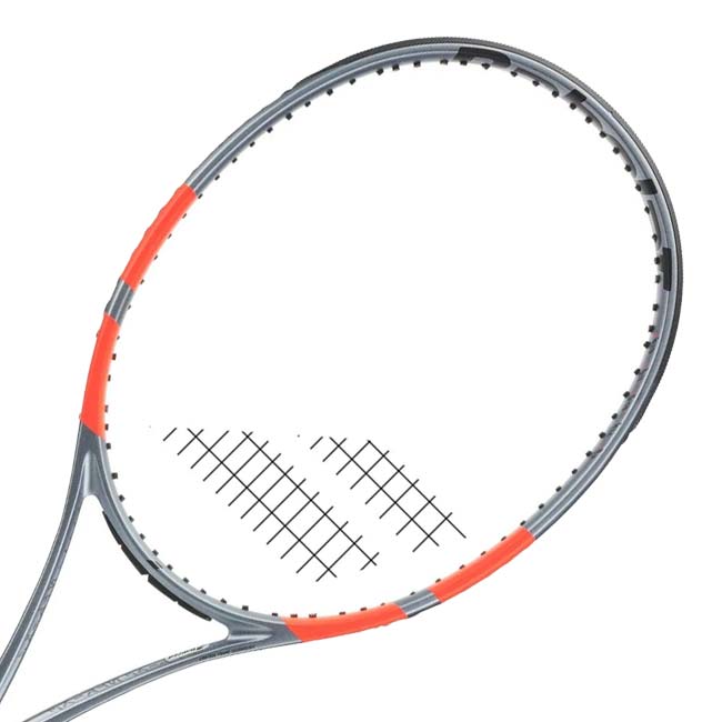 バボラ(Babolat) 2025 PURE STRIKE 100 16×20 ピュアストライク100 16×20 (305g) 海外正規品 硬式テニスラケット 101576-3018グレー×Nオレン