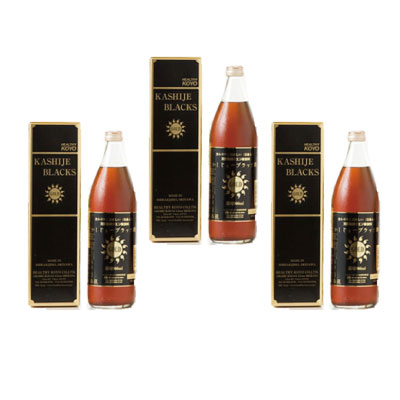 かしじぇーブラック酢GOLD Ｘ ３本 琉球もろみ酢 ヘルシーコーヨー株式会社