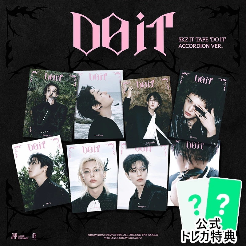 [8種セット](ACCORDION VER.) StrayKids アルバム [DO IT] 一般版 SKZ スキズ チャート反映