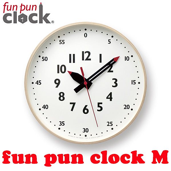 Lemnos　fun　pun　clock　フン　プン　クロック　Mサイズ　YD14－08　Mサイズ