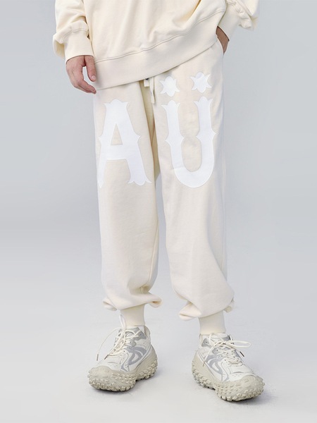 ミルクイエロースウェットパンツメンズ春秋トレンディブランドカップルアメリカンヒップホップパンツメンズスポーツレギンスルーズ 9,486円