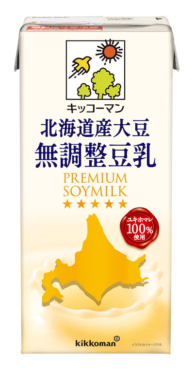 他サイト： キッコーマン 北海道産大豆 無調整豆乳 1000ml×6本の商品画像