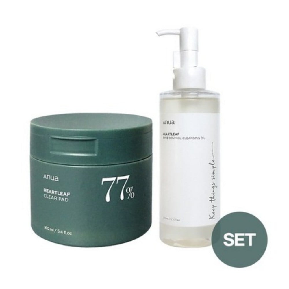 【期間限定値引き最安値挑戦中】ドクダミ77%クリアパッド70枚＋ドクダミポアコントロールクレンジングオイル 200ml