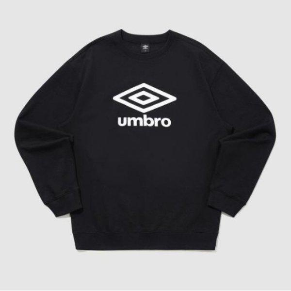 長袖Tシャツ JQS UQ121CFS19-BLK エッセンシャル ビッグロゴ スウェットシャツ / BLACK