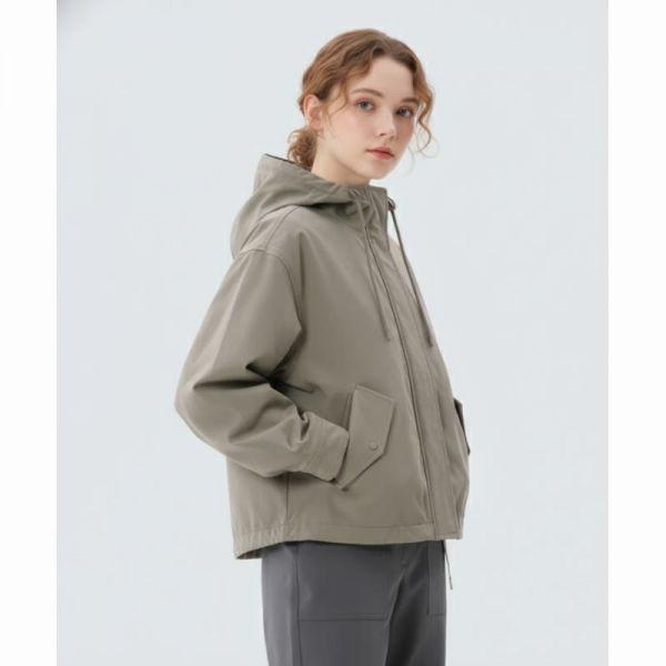 SNOWPEAK APPAREL ワーク 女性 ジャケット S25ZWDJK13 カーキグレー