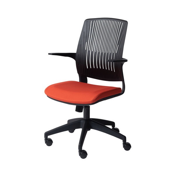 OFC-50ORB オレンジブラック クレコ [オフィスチェア] メーカー直送