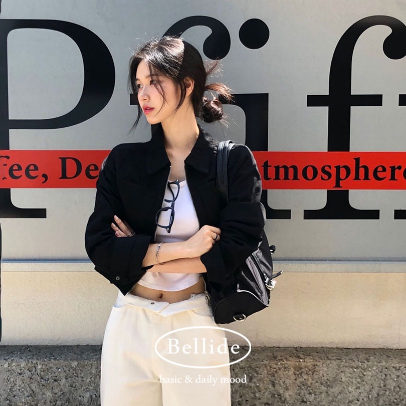 [MADE] ツーポケットセミクロップコットンジャケット jk1140 7,314円