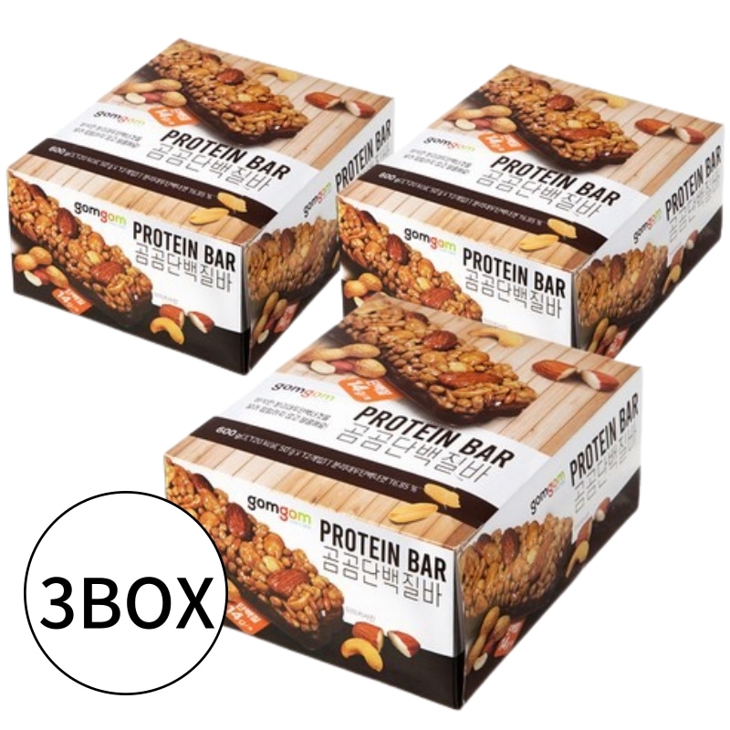 プロテインバー 600g x 3BOX