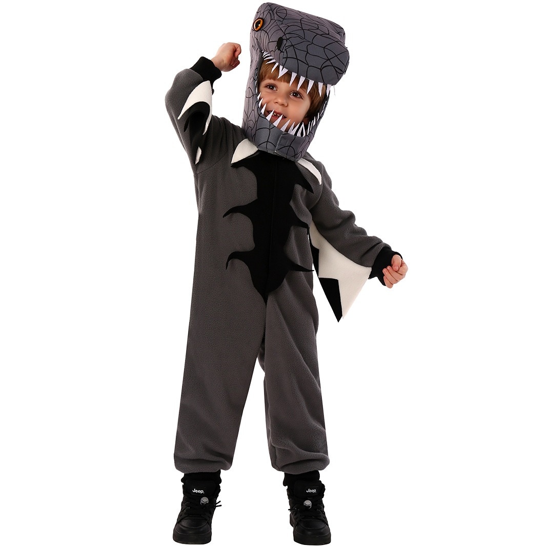 【急速出荷】 即納クリスマス新作動物黒ロンパース恐竜コスプレcos服子供パーティー舞台コスチューム 5,517円