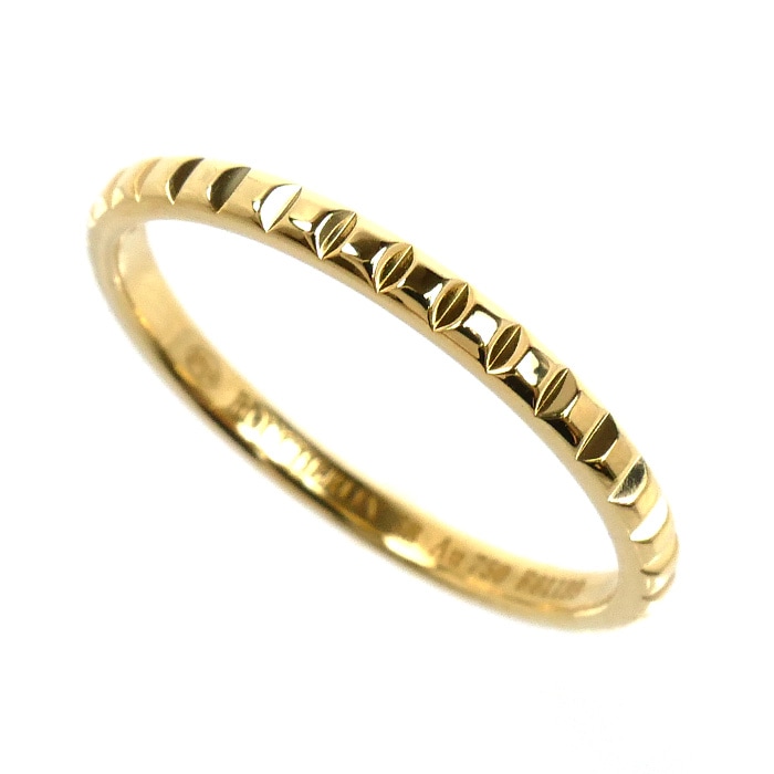 Boucheron ブシュロン K18YG イエローゴールド クルドパリ リング・指輪 JAL01165 18号 58 2.3g メンズ 中古 美品